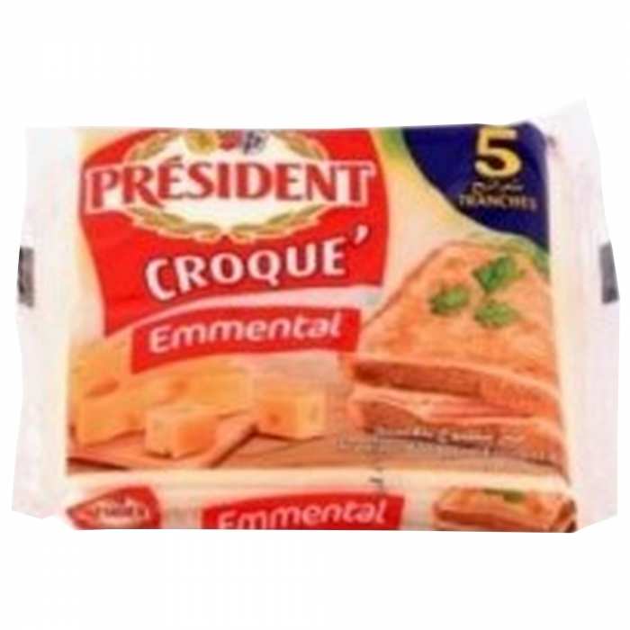 PRESIDENT CROQUE EMMENTAL 5P