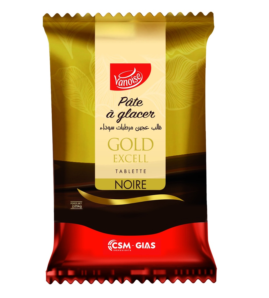 Tab PAG noir Gold  Excel 2,05 kg