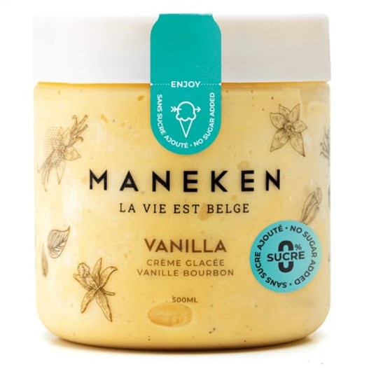 VANILLA  500 ml SANS  SUCRE  AJ