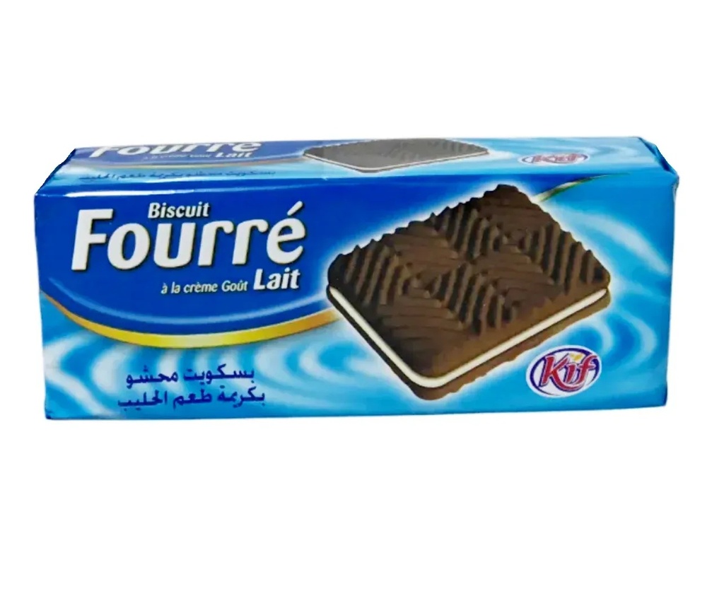 fourré au cacao et au lait