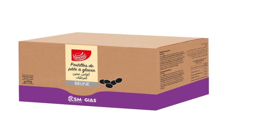 pâte à glacer Brune Drops 5kg
