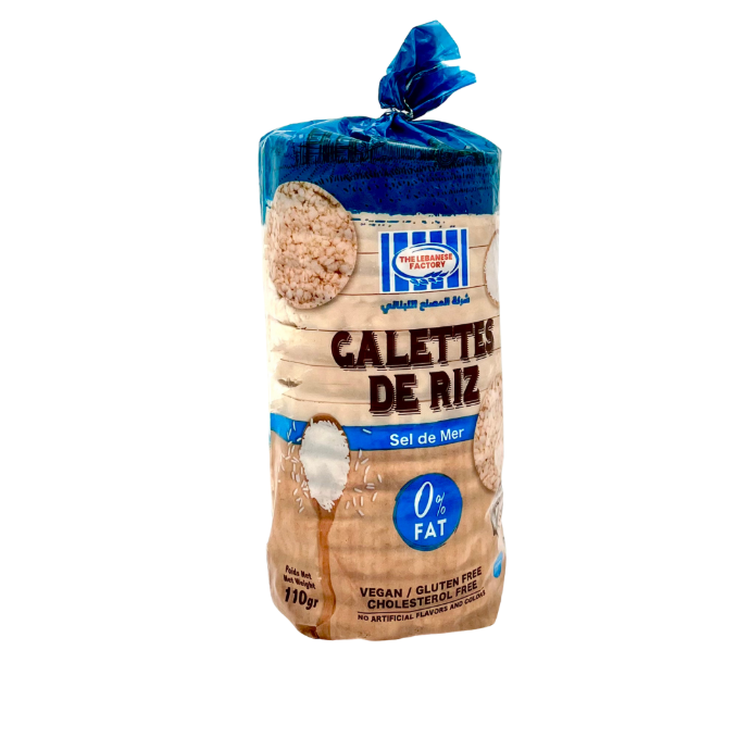 GALETTES DE RIZ SEL DE MER
