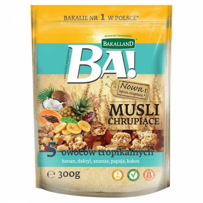 MUESLI 5 TROPICAL FRUITS