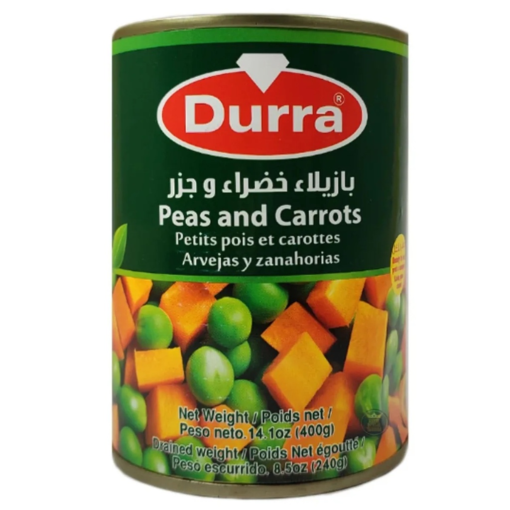 PETIT POIS ET CARROTES DURRA
