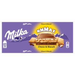 CHOCOLAT SCHOCO & KEKS MILKA 300G