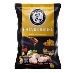 [6191517601294] DADDY CHIPS CHEVRE ET MIEL 70G