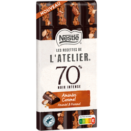 CHOCOLAT 70% CACAO CREME BRULEE CREATION LINDT 100G