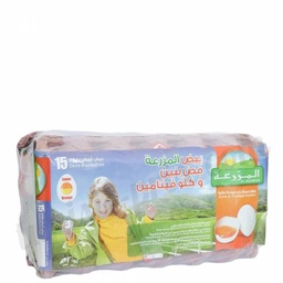 [00065] BOITE DE 15 OEUF EL MAZRAA