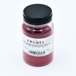 [30047-250GR] COLORANT POUDRE ROUGE FRAISE 250G FRUBEL